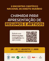 II Encontro Científico Nacional de Direito Agrário