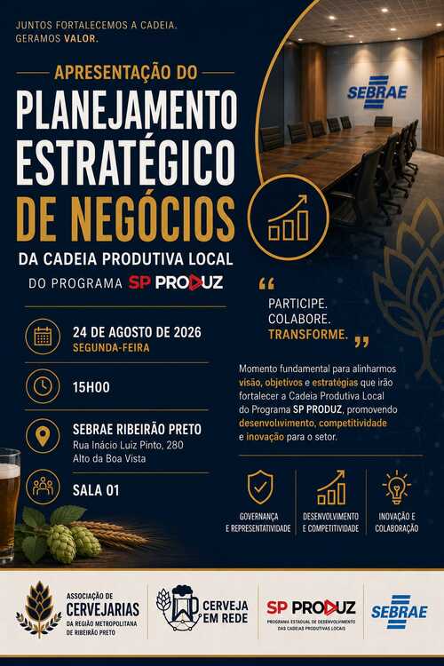 Planejamento  do setor cervejeiro