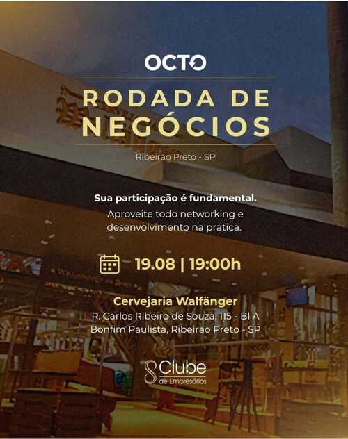 RODADA DE NEGÓCIOS EM RIBEIRÃO PRETO